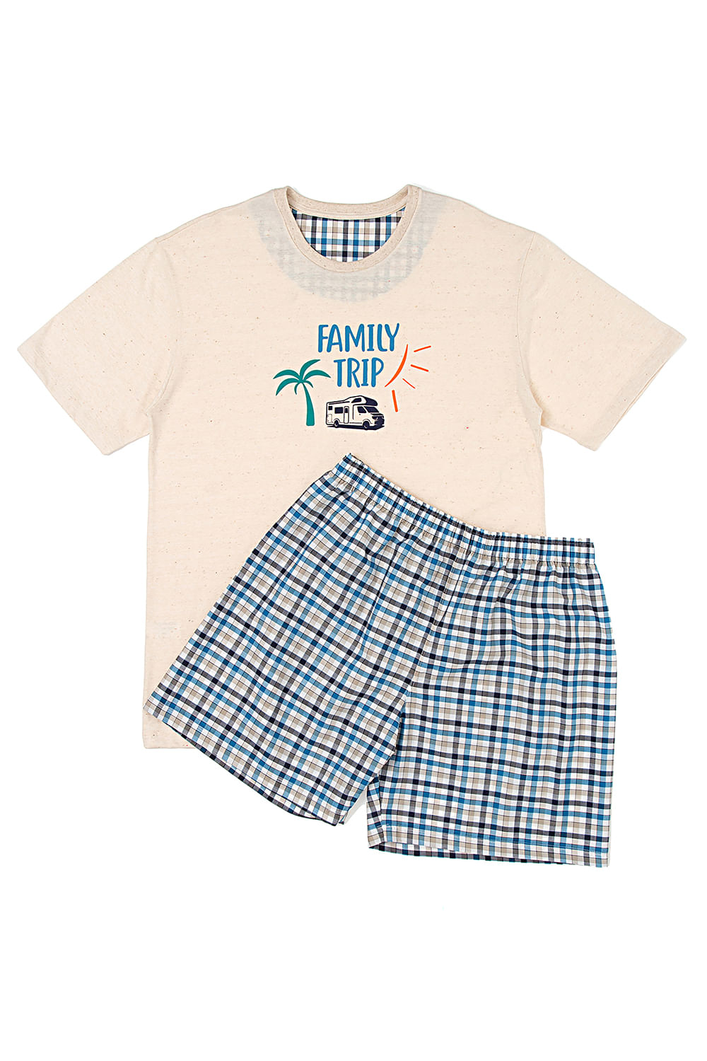 630.3821_CRU_001_Pijama-Curto-Infantil-Malha-Family-Trip