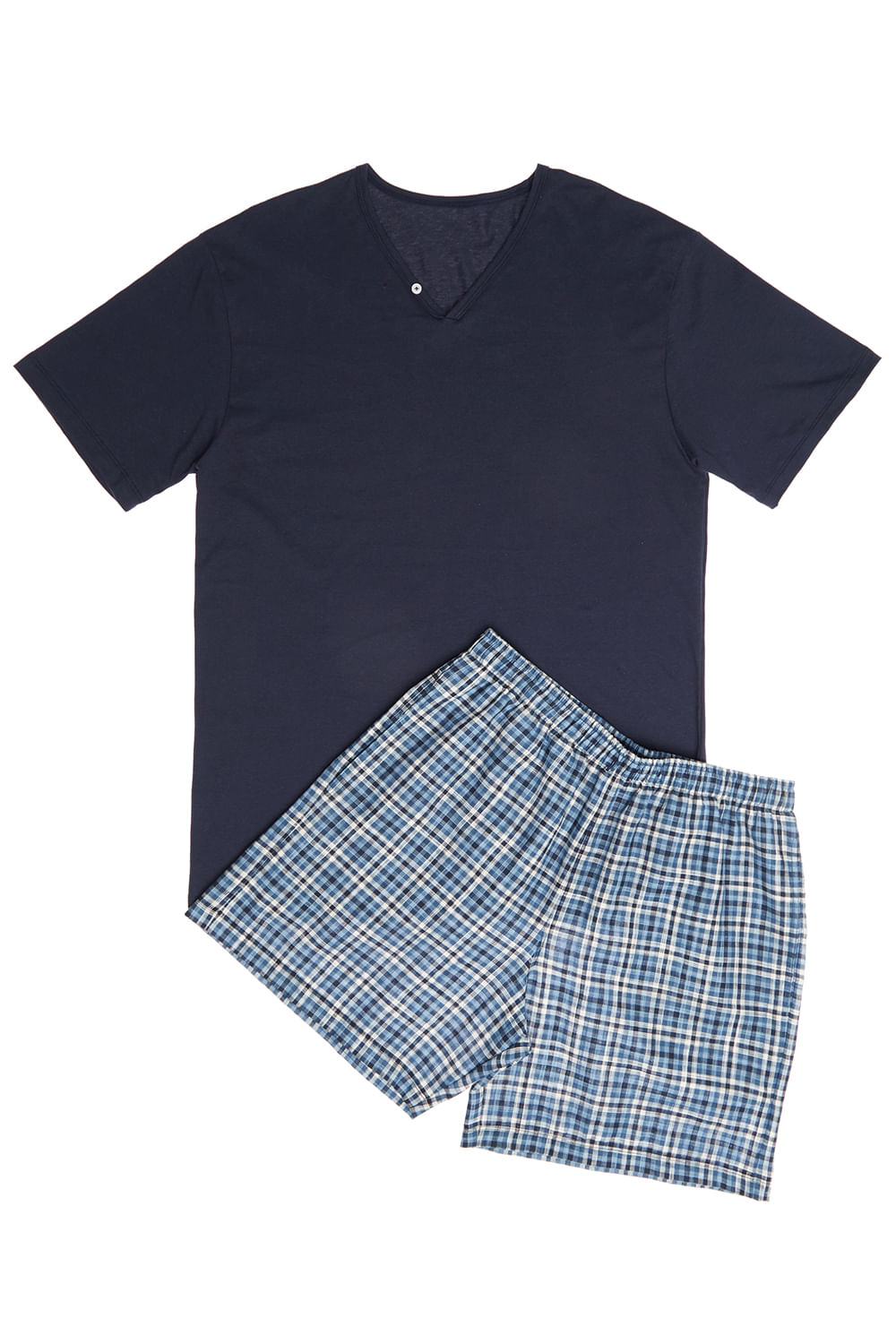 619.3814_MAR_001_Pijama-Curto-Masculino-Tricoline-Plus-Size